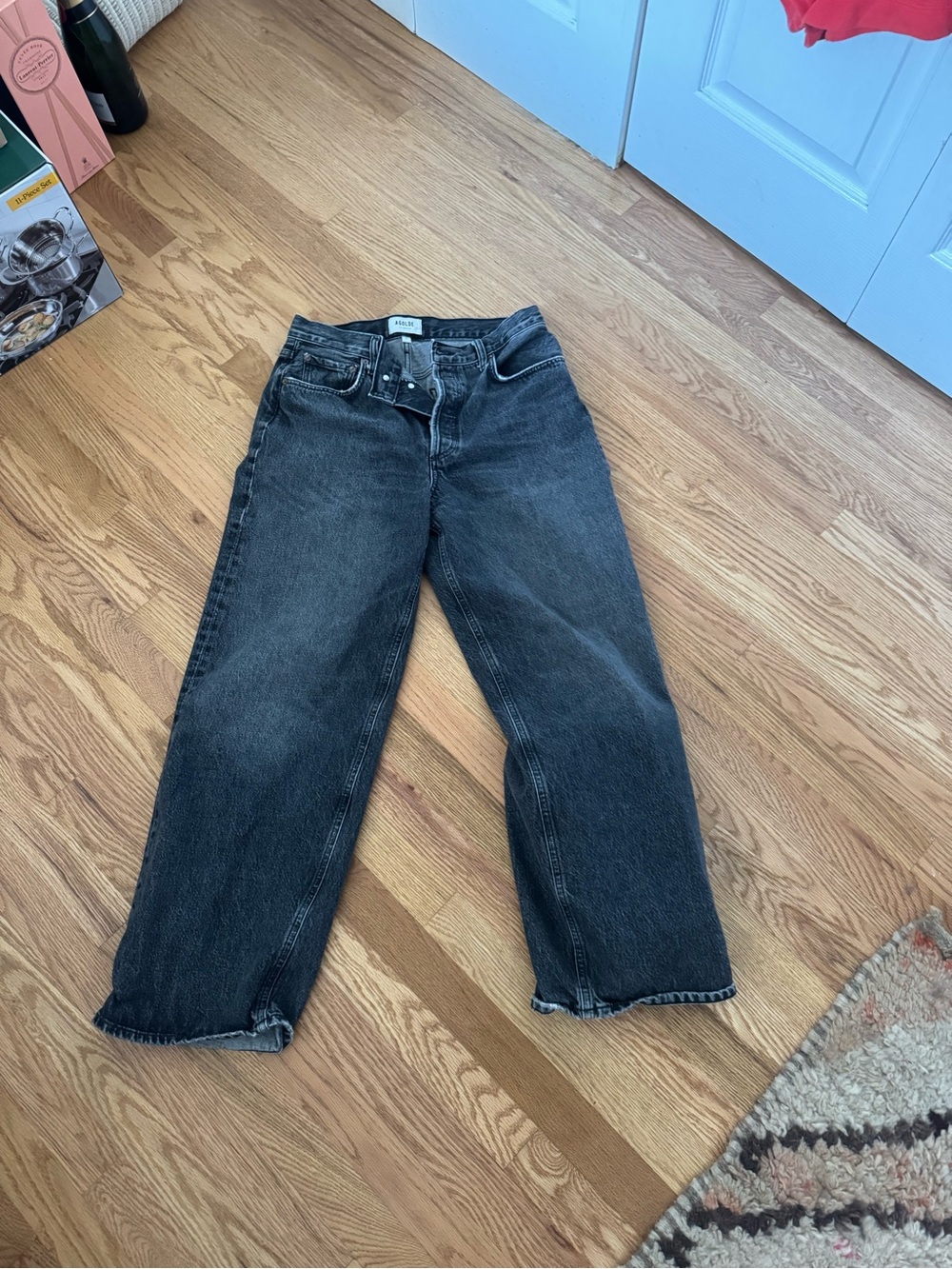 AGOLDE low slung baggy jeans